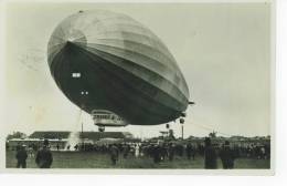 "Graf Zeppelin" Abgabe Von Wasserballast (photokarte) - Montgolfières