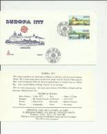 EUROPA CEPT 1977 - MALTA -FDC LANDSCAPES IMAGE    W 2 STS OF 7- 20 C –  VALLETTA   JUL 5 REFE22 - 1977