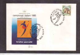 TEM1494     -     CAMPIONATI ITALIANI BOCCE  -  BERGAMO  6.10.1985 - Petanca