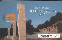 Télécartes - 1995 - Chateauvallon    120 Unités - GEM    -utilisée -   Bon état - 1995