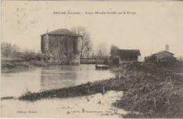 1921 Bagas "Vieux Moulin Fortifié Sur Le Dropt " - La Réole