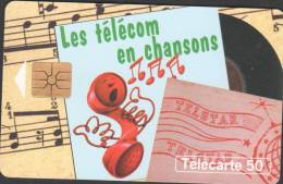 Télécartes - 1998 Télécom En Chansons  -50 Unités - GEM   -utilisée -   Bon état - 1998