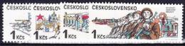 ** Tchécoslovaquie 1985 Mi 2812-5 (Yv 2627-30), (MNH) - Unused Stamps