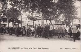 CP LEZOUX N°16  FOIRE A LA CROIX DES RAMEAUX - Lezoux