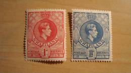 Swaziland  1938  Mix Lot  MH//Used - Swaziland (...-1967)