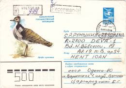 BIRDS,1982,ENTIER POSTAL,RUSSIA - Storchenvögel