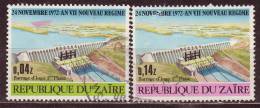 - ZAIRE - 1973 - YT N° 829 / 830 - Oblitérés - - Oblitérés