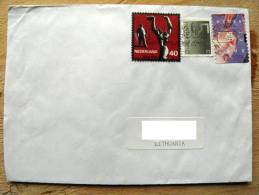 Cover Sent From Netherlands To Lithuania On 1997, - Briefe U. Dokumente