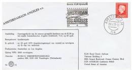 Nederland Luchtpost 1979 KLM Amsterdam-Los Angeles First Flight - Airmail