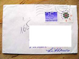 Cover Sent From Netherlands To Lithuania On 1992, - Storia Postale