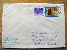 Cover Sent From Netherlands To Lithuania On 1994, 1881-1981 - Briefe U. Dokumente