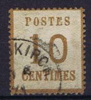 France: 1870, Yv 5B ,Lorraine/Lotharingen, Burelage Renversé, Oblitéré/cancelled, - Used Stamps