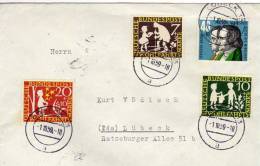 Carta Lubeck 1959, Alemania - Storia Postale