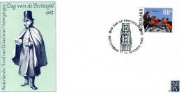 Netherlands-Philatelic Cover With "Day Of The Postage Stamp" Rotterdam [12.10.1985] Postmark - Brieven En Documenten
