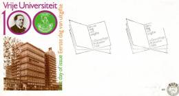 Netherlands-First Day Cover- "Free University Centennial (founded By Kuyper)" 's-Gravenhage [14.10.1980] Without Stamp - Brieven En Documenten