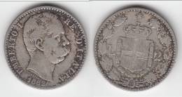 ITALIE - ITALIA  **** 2 LIRE 1882 R UMBERTO I - ARGENT - SILVER **** EN ACHAT IMMEDIAT !!! - 1878-1900 : Umberto I.