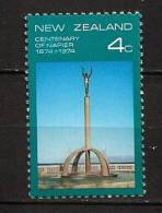 Nouvelle Zelande 1974 N° 608 ** Centenaire De Napier, Fontaine, Esprit De Napier, Eau - Unused Stamps
