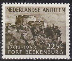 Antillen 1953 Postfris MNH Fort Beekenburg - West Indies