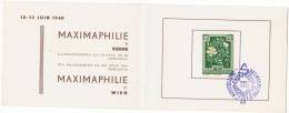1948 - Carte Numérotée - Exposition Maximaplhile De VIENNE  WIEN - Ausstellung Wien - N°0853 - Machines à Affranchir (EMA)