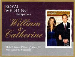 JAMAICA - 2011 Royal Wedding // Mariage Du Prince William - BF  Neufs*** (MNH) - Jamaica (1962-...)