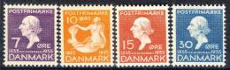 #C1393. Denmark 1935. 4 Different. MH(*). See Description! - Unused Stamps