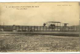 Carte Postale Ancienne Nice - Meeting D'Aviation. Van Den Born - Avions - Luchtvaart - Luchthaven