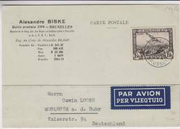 Avions - Belgique - Carte Postale De 1936 - Valeur 17,50 Euros - Cartas & Documentos