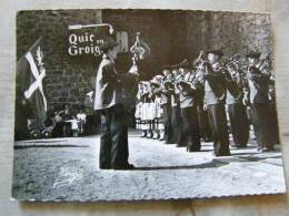 35 SAINT MALO   LE GROUPE FOLKLORIQUE LE  QUIC  EN  GROIGNE    -Folklore - Costumes   - D79608 - Musique