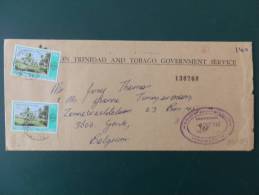 30/119      LETTRE  TO BELGUIM - Trindad & Tobago (1962-...)