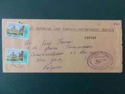 30/119      LETTRE  TO BELGUIM - Trinidad En Tobago (1962-...)