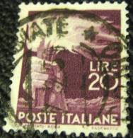 Italy 1945 Flaming Torch 20l - Used - Oblitérés