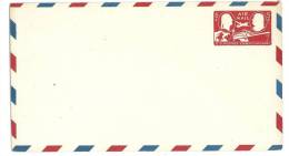 STATI UNITI - USA - POSTAL STATIONERY  - INTERO POSTALE -AIR MAIL  POSTA AEREA 1947 US Airmail Stamped Envelope Indicium - 1901-20