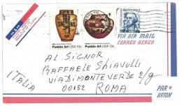 STATI UNITI - USA - POSTAL HISTORY  - AIR MAIL  POSTA AEREA  VERSO L´ITALIA - Postal History