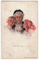 ILLUSTRATORS PHILIP BOILEAU "ONCE UPON A TIME..." REINTHAL&NEWMAN, PUBS., N.Y. OLD POSTCARD - Boileau, Philip