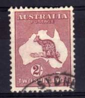 Australia - 1945 - 2/- Re-engraved Kangaroo - Used - Used Stamps