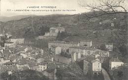 Ardèche- Largentière -Vue Panoramique Du Quartier Des Rècollets. - Largentiere