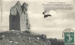 Ardèche- Environs De Largentière Et De Sanilhac - Ruines De La Tour De Brison (Alt. 900m) - Largentiere