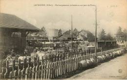 Lapalisse : Embarquement De Bestiaux A La Gare - Lapalisse