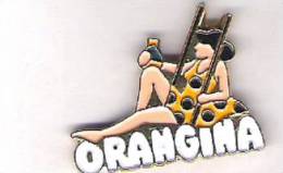 Pin's Rare PIN UP  ORANGINA - Pin-ups