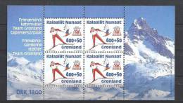 Groënland 1994 Bloc 5  Neuf Jeux Olympiques - Blocks & Sheetlets