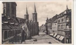 BR16764 Kaiserslauten Marktstrasse Mit Stiftkirche  2  Scans - Kaiserslautern