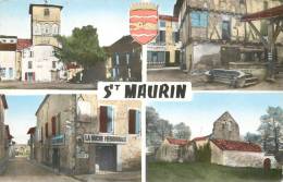 SAINT MAURIN CARTE MULTIVUES - Autres & Non Classés