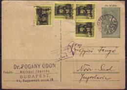 HUNGARY- FROM BUDAPEPEST- 25.NOVEM.1945. - Lettres & Documents