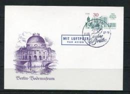 Germany 1987 Postal Stationary Card Special Cancel 750 Year Berlin - Postcards - Used