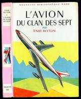 Nouvelle Bibl. ROSE N°145 : L´avion Du Clan Des Sept //Enid Blyton - 1ère édition - Janvier 1964 - Biblioteca Rosa