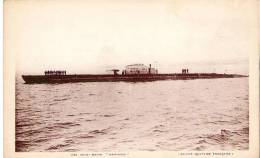 SOUS - MARIN " MARSOUIN " ET BATEAU " NORMANDIE " - Submarines