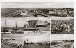 Büsum -  Gruß Aus Dem Nordseeheilbad  Mehrbildkarte 1962  L2 - Büsum