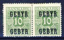 ##C1430. Charge 1923. Michel 14 In Pair. MH(*) - Portomarken