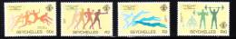 Seychelles 1984 Summer Olympics Long Jump Boxing Diving Weight Lifting MLH - Seychelles (1976-...)