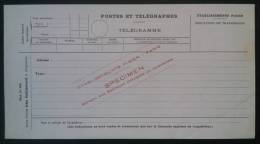 Simili Télégramme Cours Pigier Paris Spécimen . Rare . Cours D'instruction Privés - Telegrafi E Telefoni